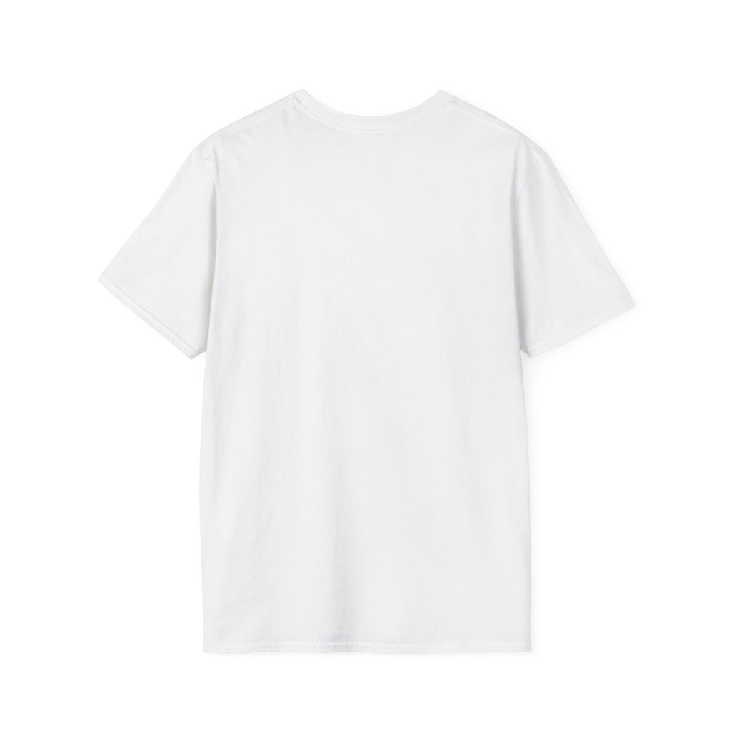 Hebrew Phrase Striped Tee T-Shirt | Color Block Hebrew Text